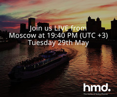 Nokia teasert zum kommenden Launch-Event am 29 Mai in Moskau.