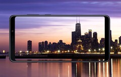 Das Galaxy A10, hier das Galaxy A9 des Jahres 2018 im Bild, soll Anfang 2019 kommen.