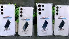 Für die gesamte Samsung Galaxy S23-Serie inklusive Galaxy S23 Ultra findet man bereits Schutzhüllen am chinesischen Markt. (Bild via Ice Universe)