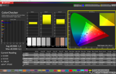 CalMAN ColorChecker kalibriert