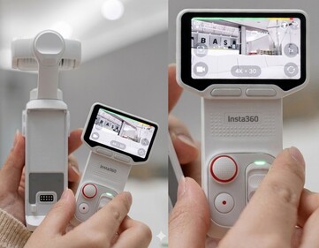 Die weiße Variante der Insta360 Luna Ultra