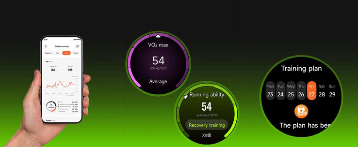 Die Smartwatch bietet fortschrittliche Funktionen insbesondere für Läufer (Bildquelle: Mibro)