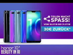 Drei Millionen Honor 10 verkauft: Dankeschön mit 30 Euro Rabatt.