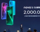 Huawei: 2 Millionen Nova 5 Smartphones in einem Monat verkauft.