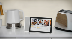 Lenovo Smart Display 10 mit Anzeigebeispiel. (Quelle: Lenovo)