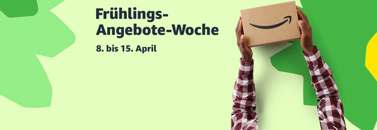 Amazon Frühlings-Angebote-Woche bis 15. April.