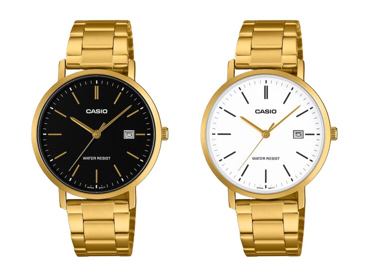 Von links nach rechts: Casio MTP-VT05G-1E and MTP-VT05G-7E