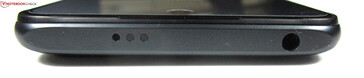 Kopfseite: IR-Blaster, 3,5-mm-Klinkenbuchse