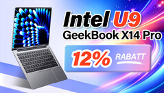 Aktuell dank Gutscheincode weitere 12 Prozent günstiger: GEEKOM GeekBook X14 Pro mit Intel U9 im Prime Day Deal.