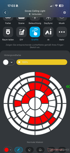 ...in der App.