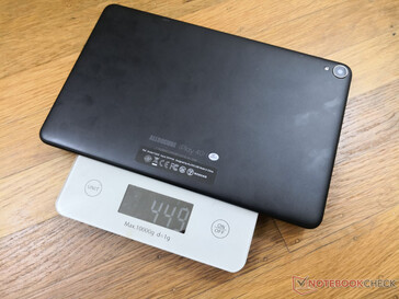 Leichtes Gewicht von knapp 450 g