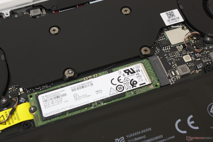 Ein interner M.2-2280-Schacht ohne Sekundäroption