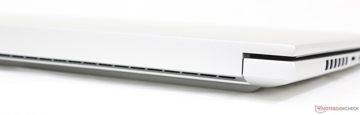 Hinten: keine Anschlüsse