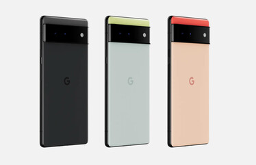 Das Google Pixel 6 kommt in diesen drei Farben.