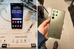 Die Samsung Galaxy S23-Serie ist offenbar schon in ersten Geschäften angekommen. (Bild: Ice Universe / Dylan Xitton)