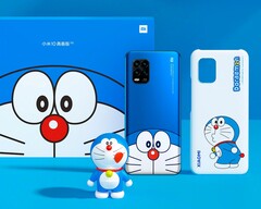 Doraemon, die japanische Roboter-Katze aus der Zukunft, ist der Held der Xiaomi Mi 10 Doraemon-Edition in China.