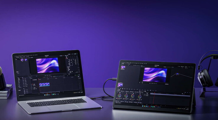 Eher ungewöhnlich: Das V3 kann auch als externes Display genutzt werden