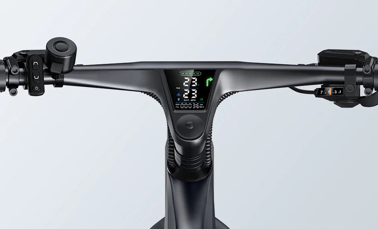 Das Display ist in den Vorbau integriert (Bildquelle: Engwe)