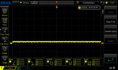 0 % Helligkeit - PWM von ca. 230 Hz