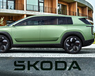 Skoda Vision 7S: Großer Elektro-SUV mit 7 Sitzen auf Messe Power2Drive.