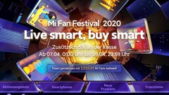 10 Jahre Xiaomi: Mi Fan Festival 2020 feiert mit Aktionsangeboten.