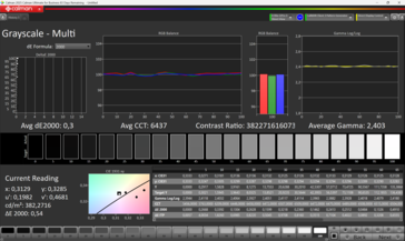 Graustufen kalibriert