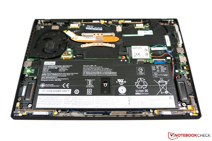Innerer Aufbau ThinkPad X1 Carbon 2019