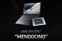 Mendocino präsentiert sich als sparsamer, günstiger SoC mit vier Zen 2-Prozessorkernen. (Bild: AMD)