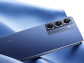 Das Realme P3x 5G setzt auf ein modernes Design mit flachem Rahmen und optional einer Rückseite mit Leder-Textur. (Bildquelle: Realme)