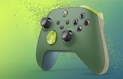 Die Remix Special Edition des Xbox Wireless Controllers besteht teilweise aus recycelten CDs und Plastikflaschen. (Bild: Microsoft)
