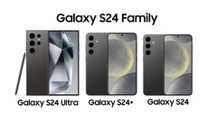 Nur das Samsung Galaxy S24 dürfte bei uns mit Exynos 2400 starten, bei Galaxy S24+ und Galaxy S24 Ultra steckt ein Snapdragon 8 Gen 3 drin, laut neuestem Leak. (Bild via WigettaGaming, editiert)