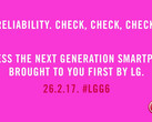 LG G6: Neuer Teaser verspricht Zuverlässigkeit