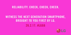 LG G6: Neuer Teaser verspricht Zuverlässigkeit