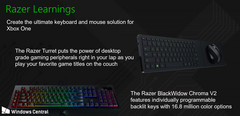 Razer &amp; Microsoft arbeiten an gemeinsamen Keyboard- und Maus-Support für die Xbox