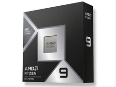 Verkaufsverpackung des AMD Ryzen 9 9950X3D2