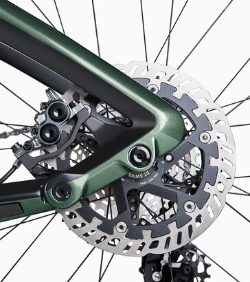 Die Magura-Scheibenbremsen versprechen eine starke Verzögerung