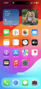 mit aktiver Dynamic Island