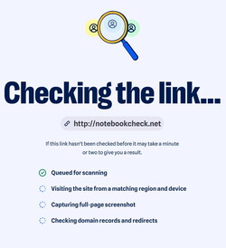 Wir testen die URL notebookcheck.net