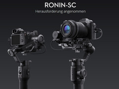 DJI Ronin-SC: Kompaktes Einhand-Gimbal für spiegellose Kameras.