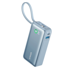 Die Anker Nano Power Bank (30W, integriertes USB-C-Kabel) ist eine von mehreren Anker Nano Neuheiten. (Bild: Anker)