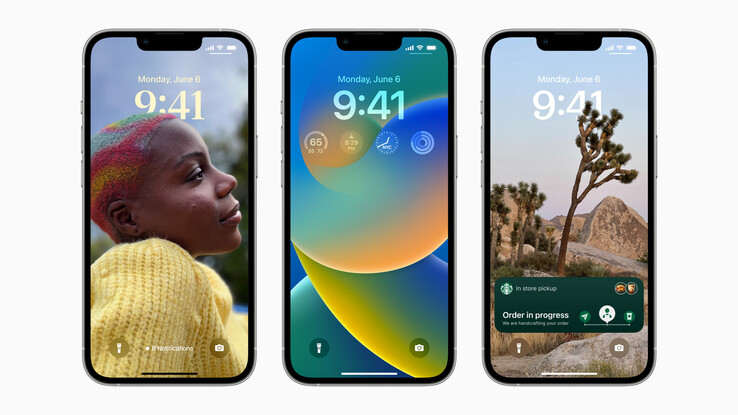 Elemente des neuen iOS 16 Lockscreens wird man auch am Always-On-Display des iPhone 14 Pro finden.