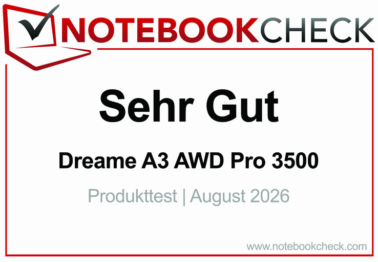 Dreame A3 AWD Pro 3500 Test Award