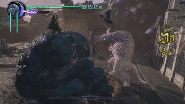 Im Bild: Ein Gameplay-Screenshot aus Devil May Cry 5.