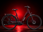 Das Trek District+ E-Bike in "Cobra Blood"