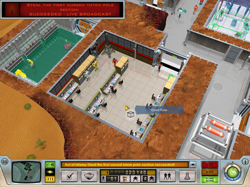Im Bild: Ein Gameplay-Screenshot aus Evil Genius.
