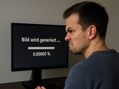 Frust bei der KI-Bildgenerierung (Bildquelle: KI-generiert)