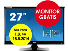 gamescom 2014 | MSI packt beim Notebook-Kauf einen 27-Zoll-Monitor kostenlos dazu