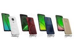 Das Moto G7 in insgesamt 4 Varianten ist nun in offiziellen Renderbildern zu sehen.