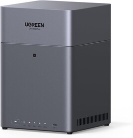 Der DH4300 Plus ist ein Netzwerkspeicher für vier Massenspeicher (Bildquelle: Ugreen)