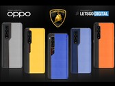 Fünf hübsche Designer-Varianten von Oppos Find X2 Pro wurden in einem Design-Patent entdeckt.